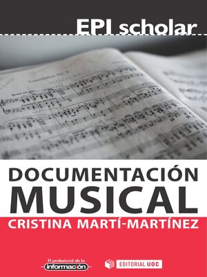 cover image of Documentación musical